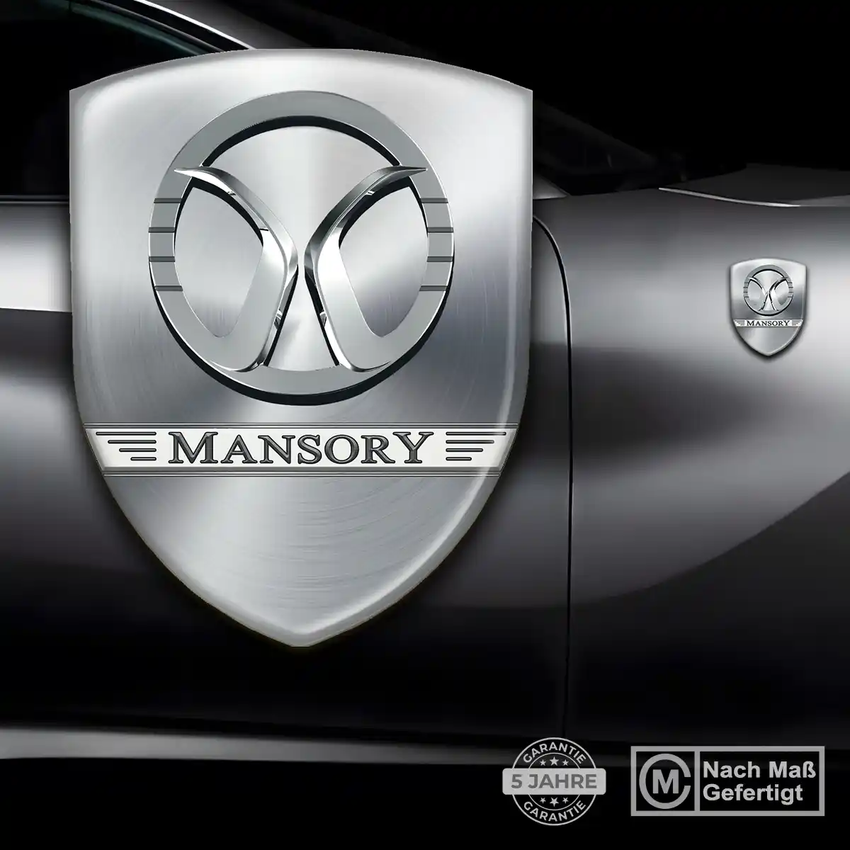 Mansory Aufkleber Emblem Wappen Exterieurdesign