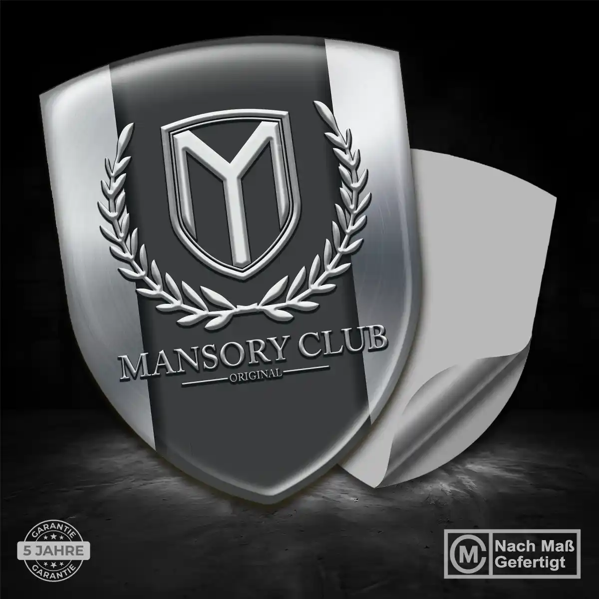 Mansory Aufkleber Emblem Wappen Hohe Qualität