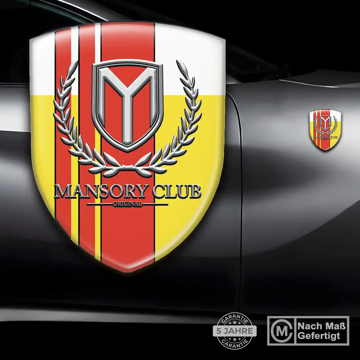 Mansory Aufkleber Emblem Wappen Limitierte Auflage