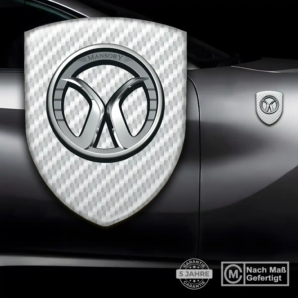 Mansory Aufkleber Embleme Silikon Auto Hohe Qualität