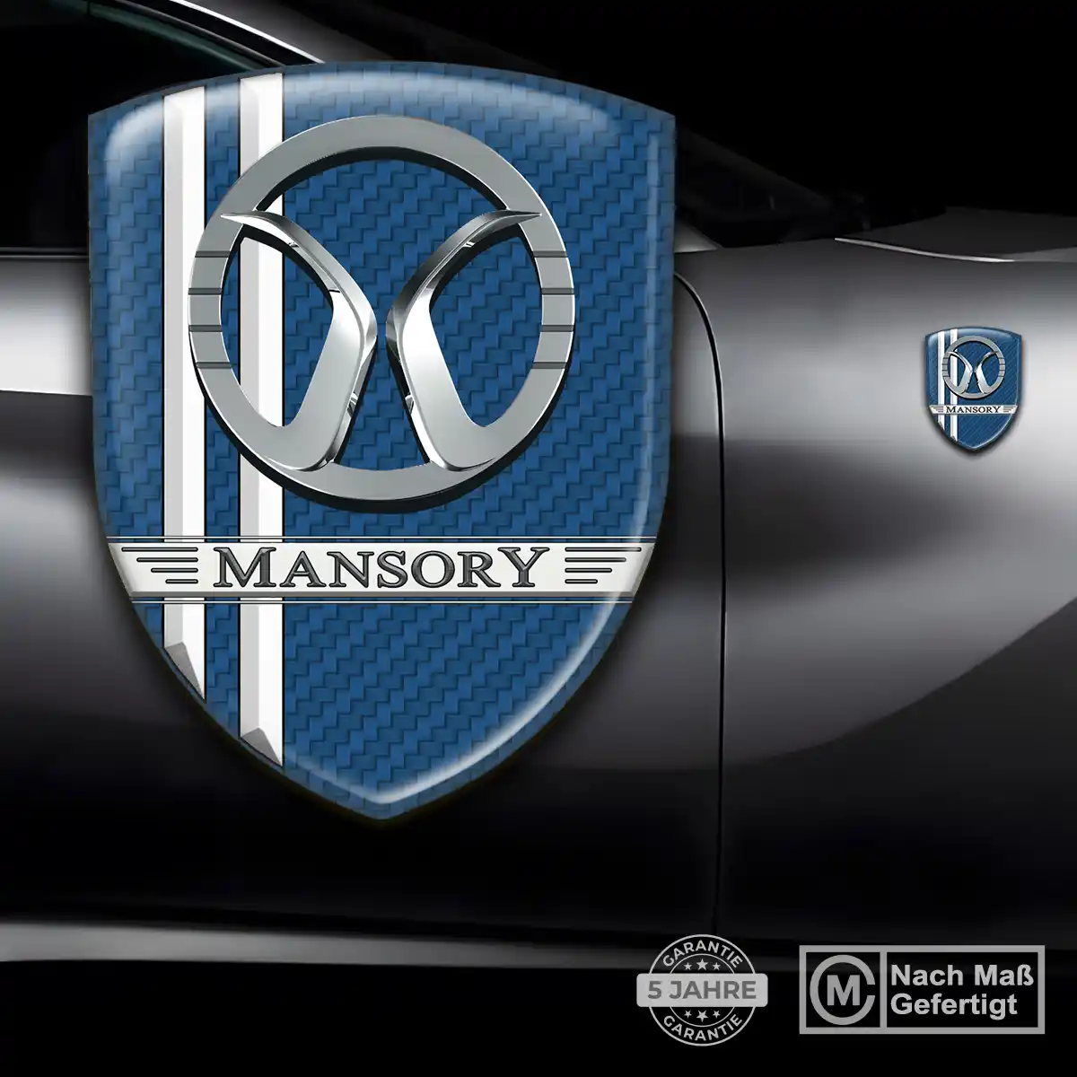 Mansory Aufkleber Embleme Silikon Auto Interieurdesign