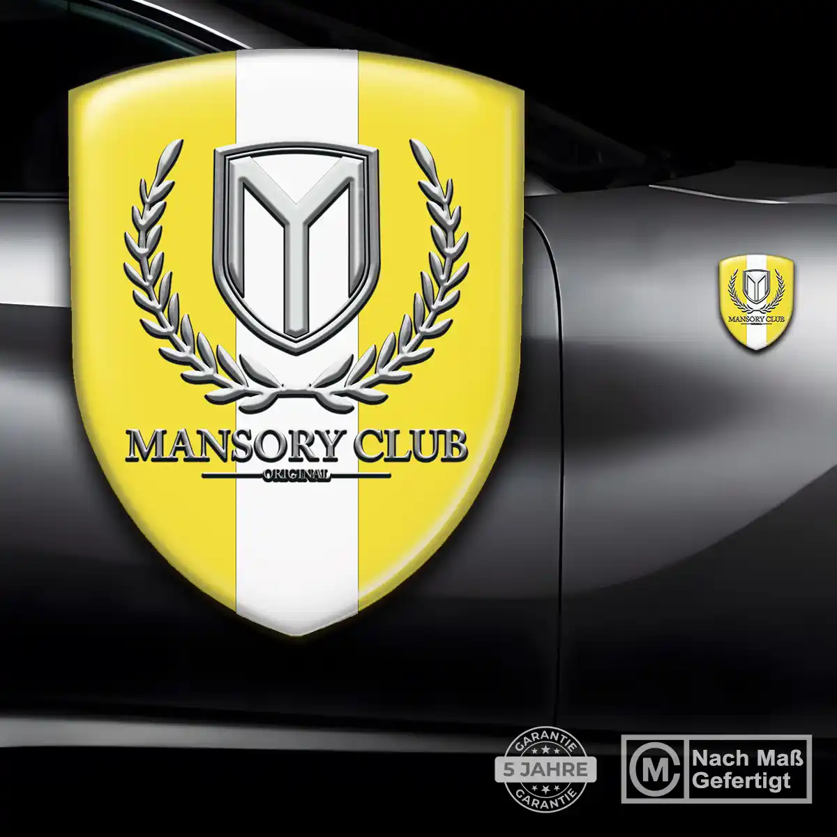 Mansory Aufkleber Embleme Silikon Auto Premiumqualität