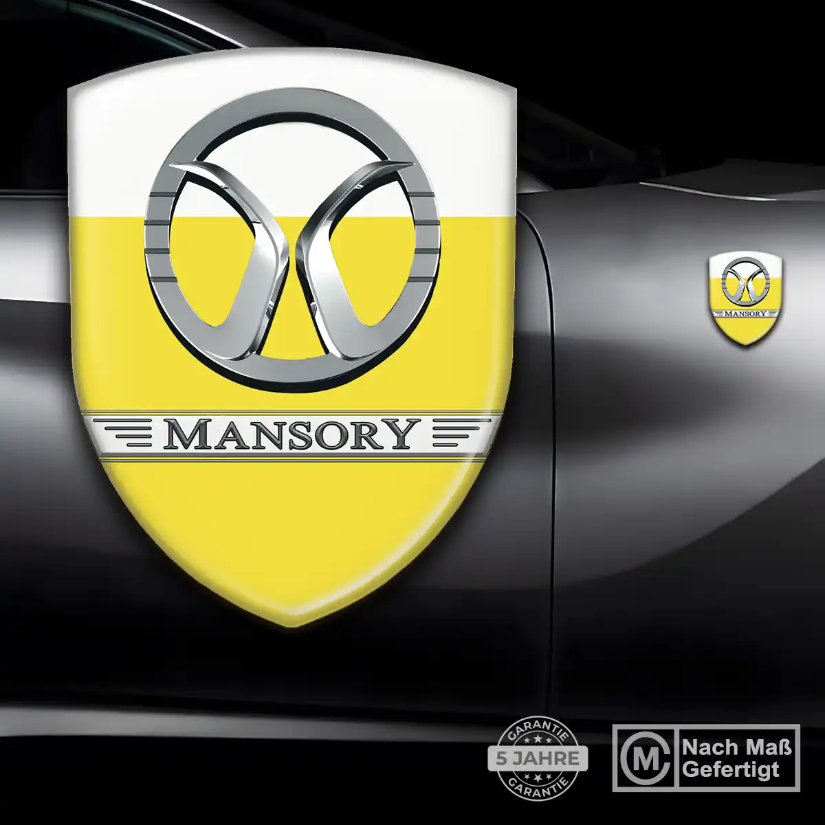 Mansory Aufkleber Embleme Silikon Auto Stilvolles Design