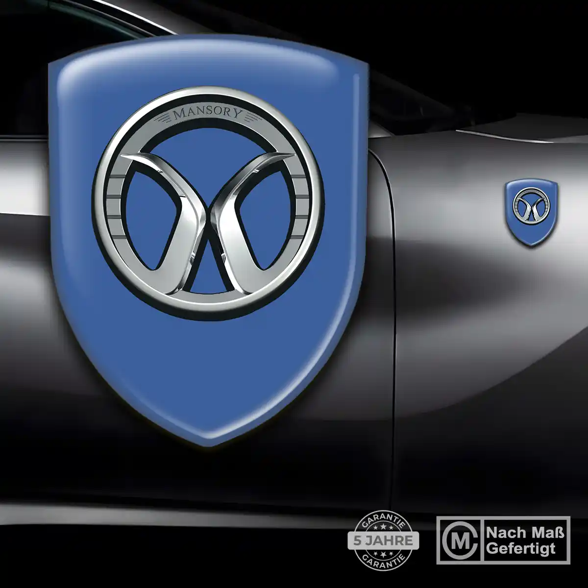 Mansory Aufkleber Embleme Silikon Exterieurdesign