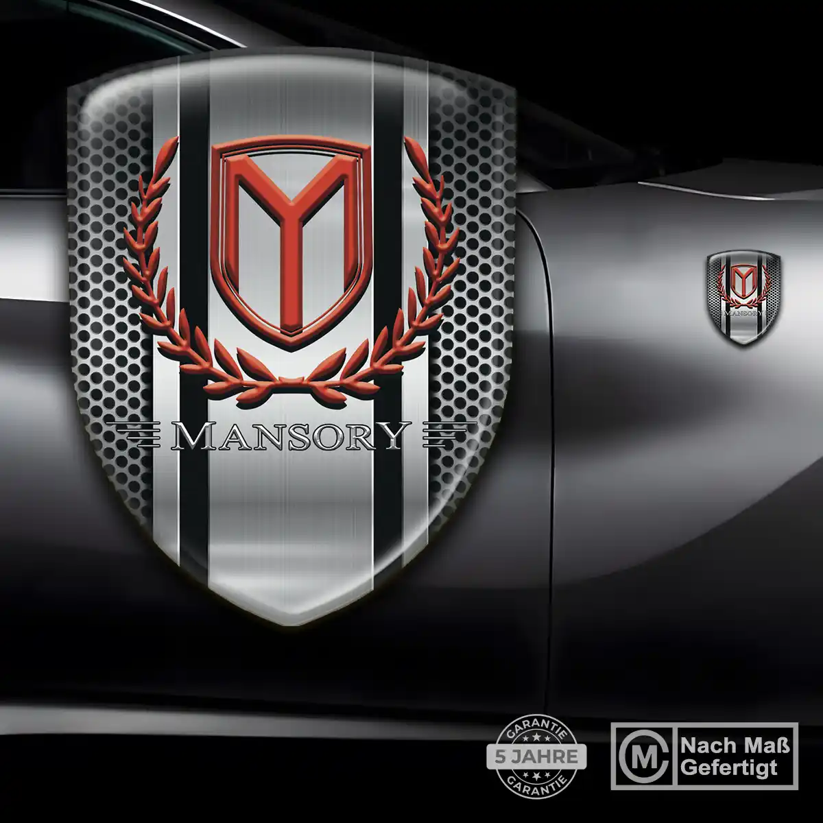 Mansory Aufkleber Embleme Silikon Hohe Qualität