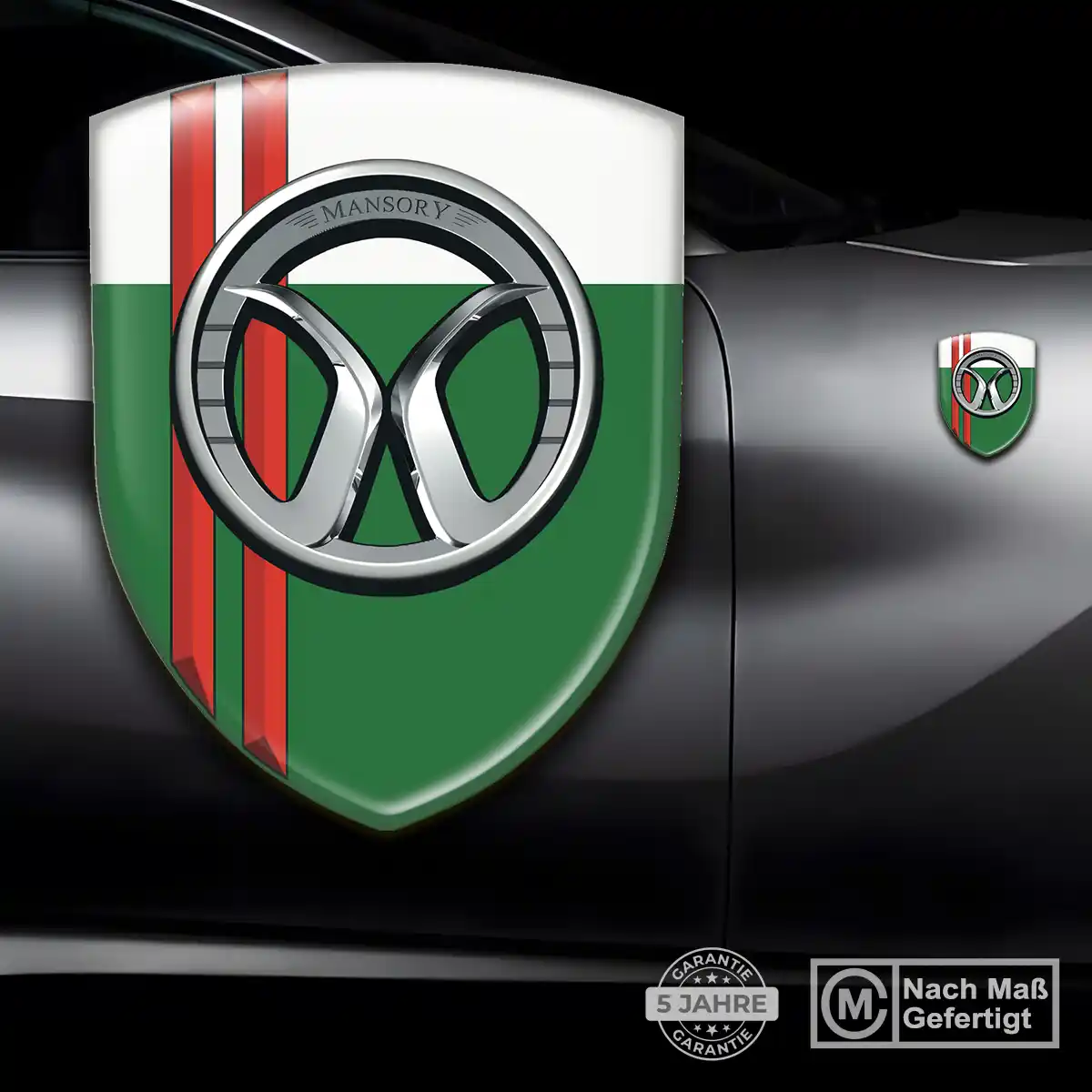 Mansory Aufkleber Embleme Silikon Stilvolles Design