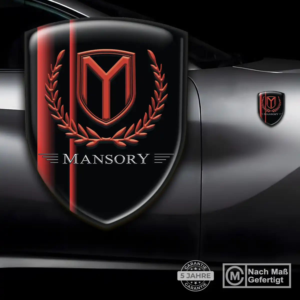 Mansory Aufkleber Exterieurdesign