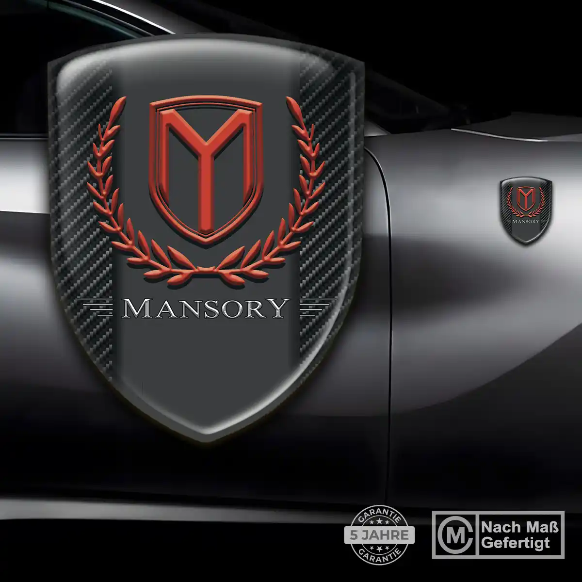 Mansory Aufkleber Markenedition