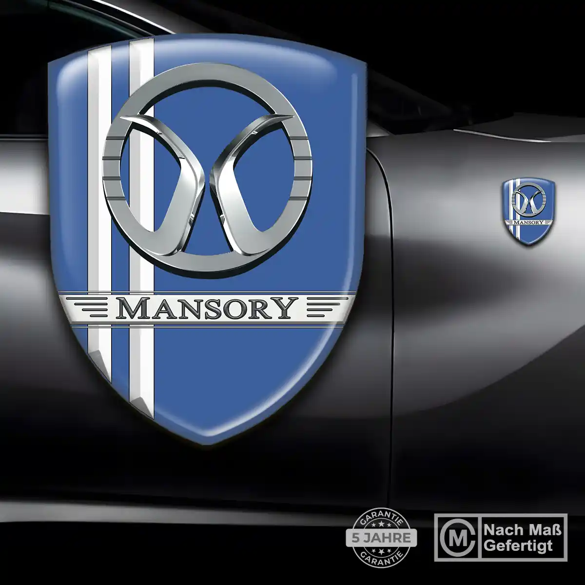 Mansory Aufkleber Silikon Embleme Auto Interieurdesign