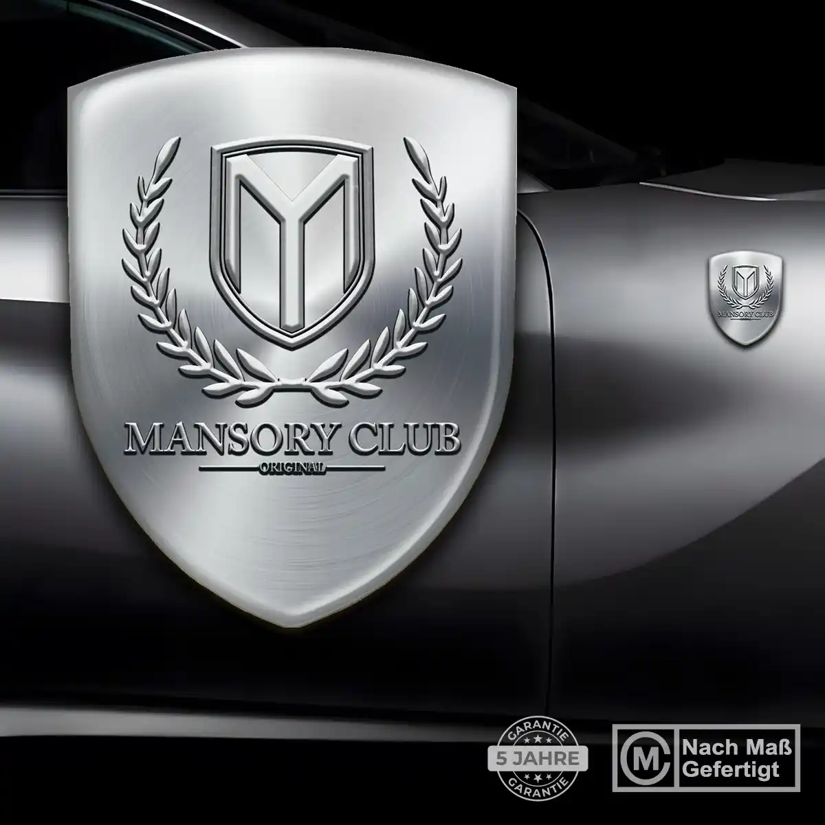 Mansory Aufkleber Silikon Embleme Auto Limitierte Auflage