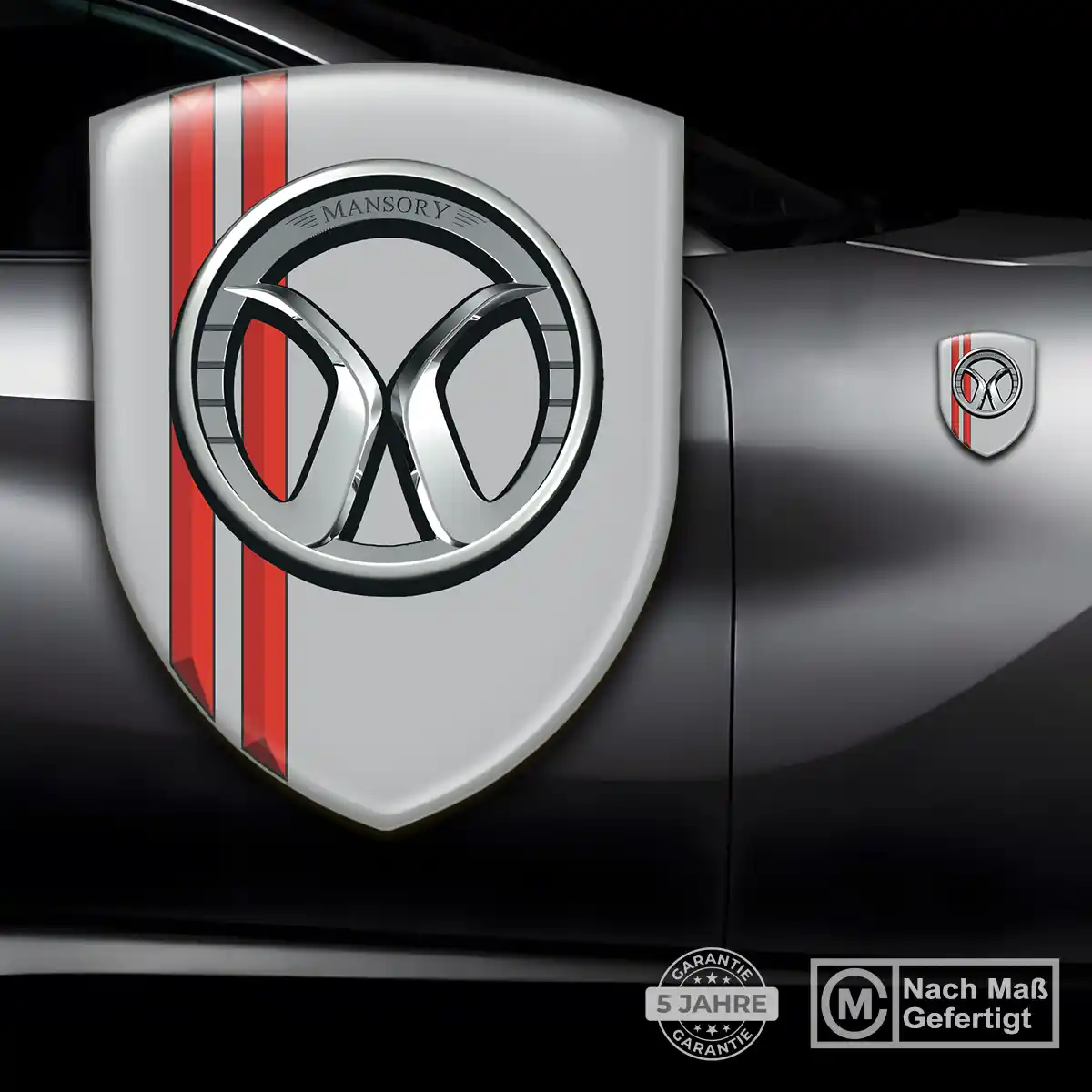 Mansory Aufkleber Silikon Embleme Auto Luxus-Edition