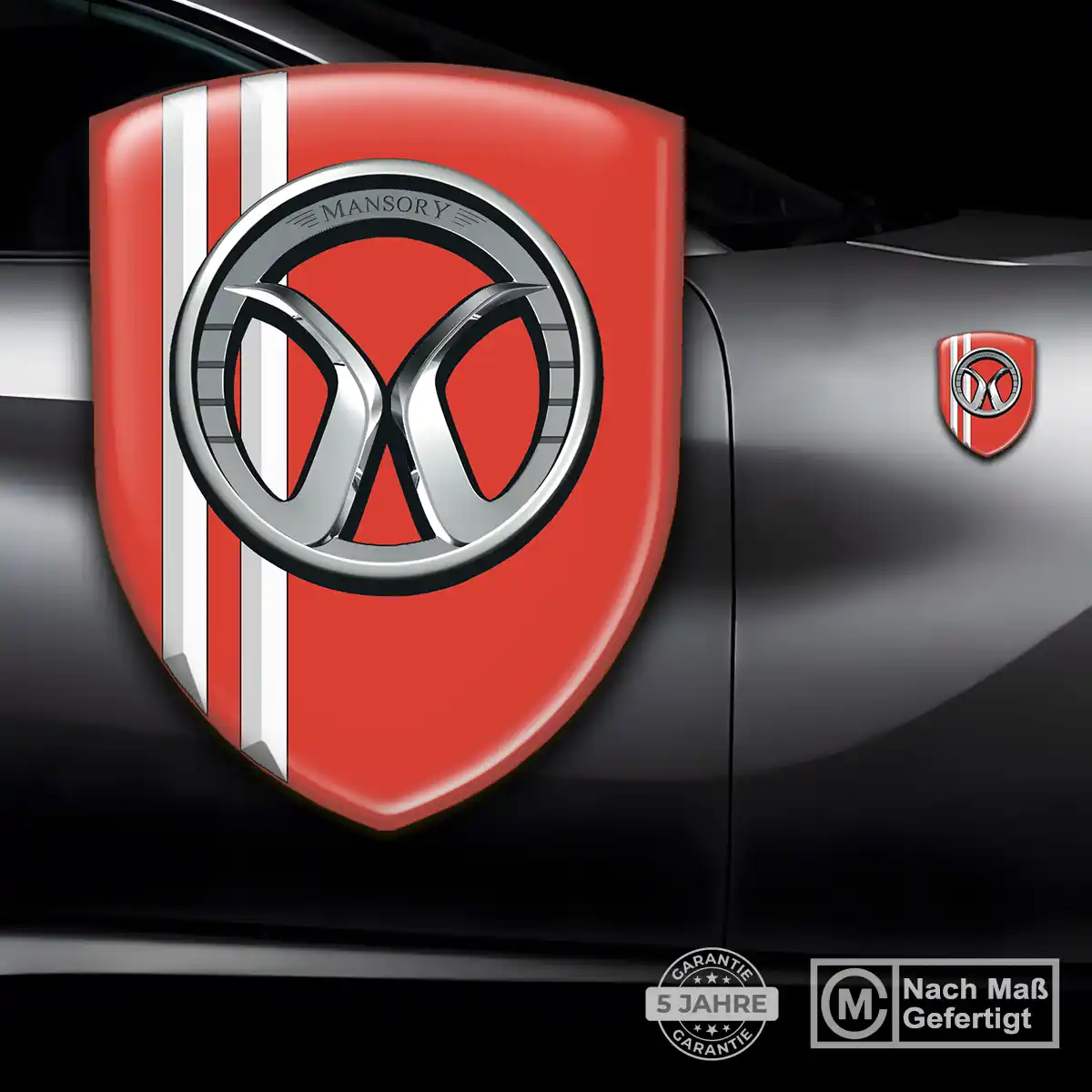 Mansory Aufkleber Silikon Embleme Auto Tuningfahrzeug