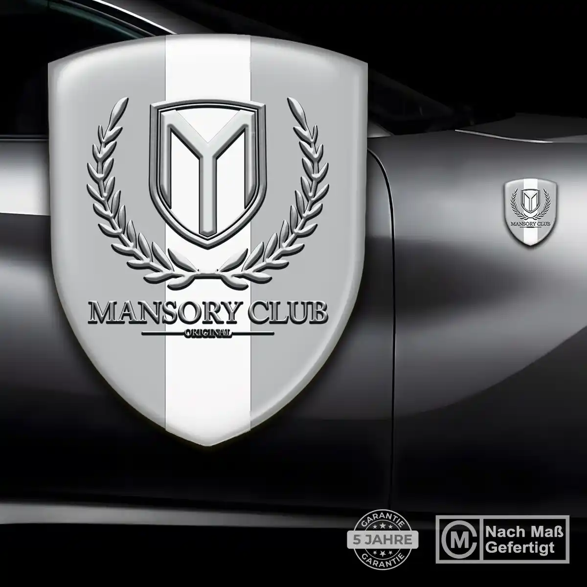 Mansory Aufkleber Silikon Embleme Exterieurdesign