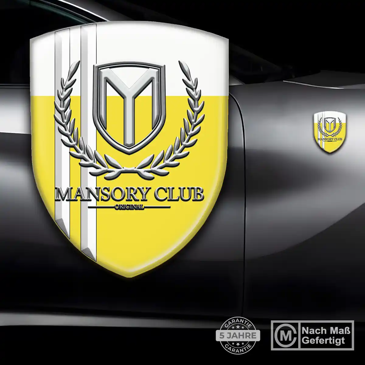 Mansory Aufkleber Silikon Embleme Markenedition