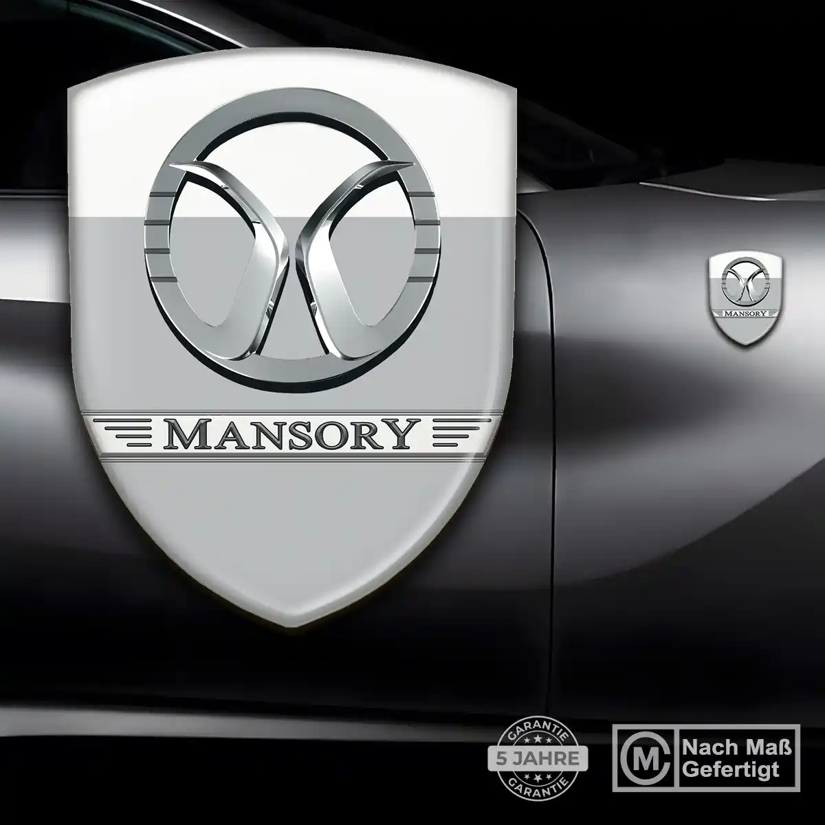 Mansory Aufkleber Silikon Embleme Premiumqualität