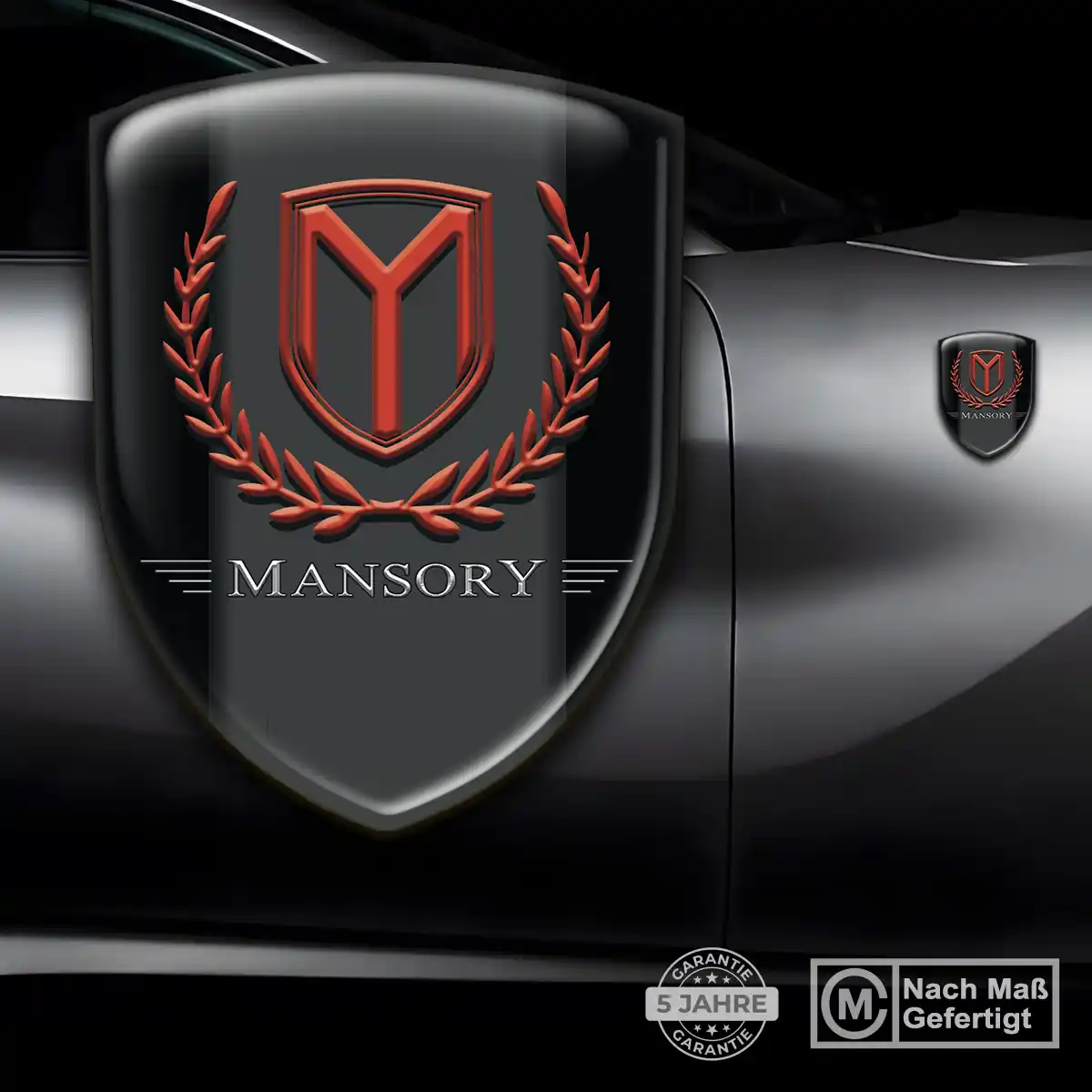 Mansory Aufkleber Tuningfahrzeug