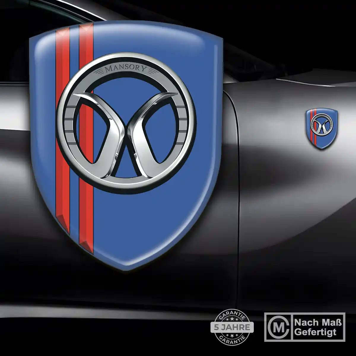 Mansory Aufkleber Wappen Auto Exterieurdesign