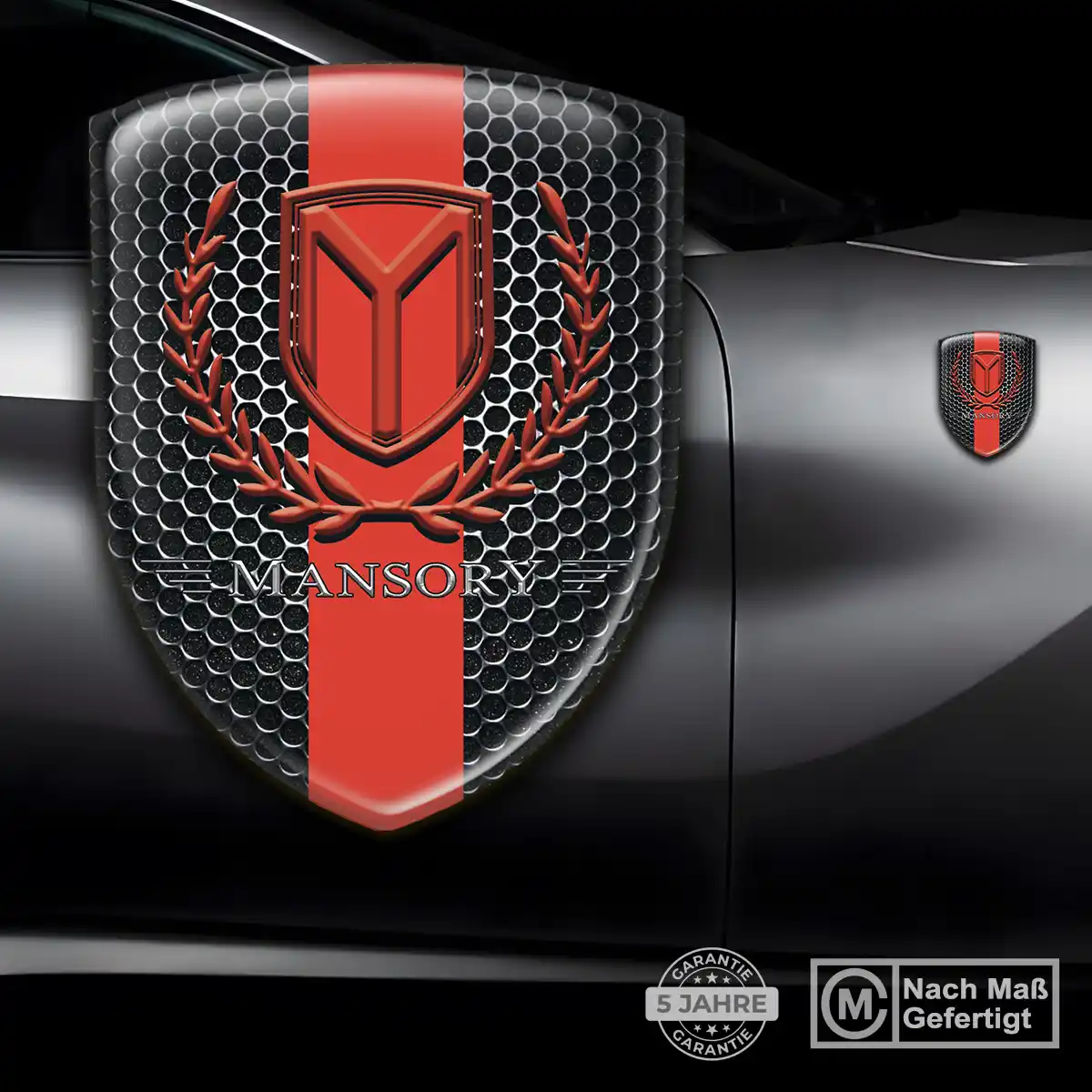 Mansory Aufkleber Wappen Auto Hohe Qualität