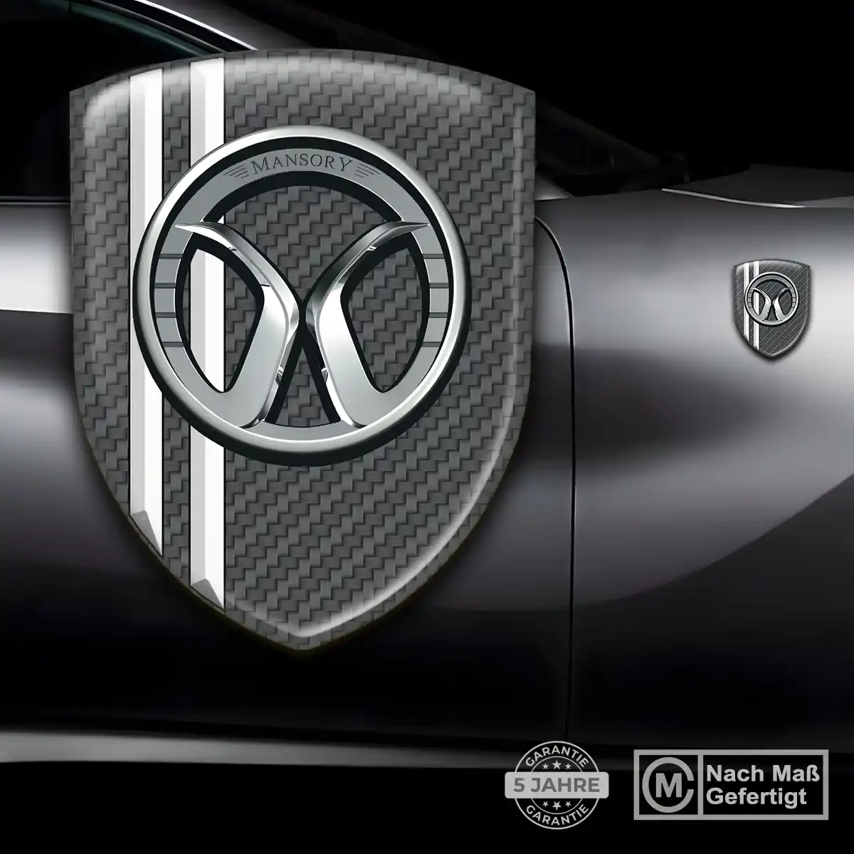 Mansory Aufkleber Wappen Auto Interieurdesign