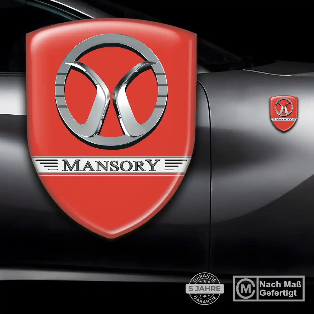 Mansory Aufkleber Wappen Auto Limitierte Auflage