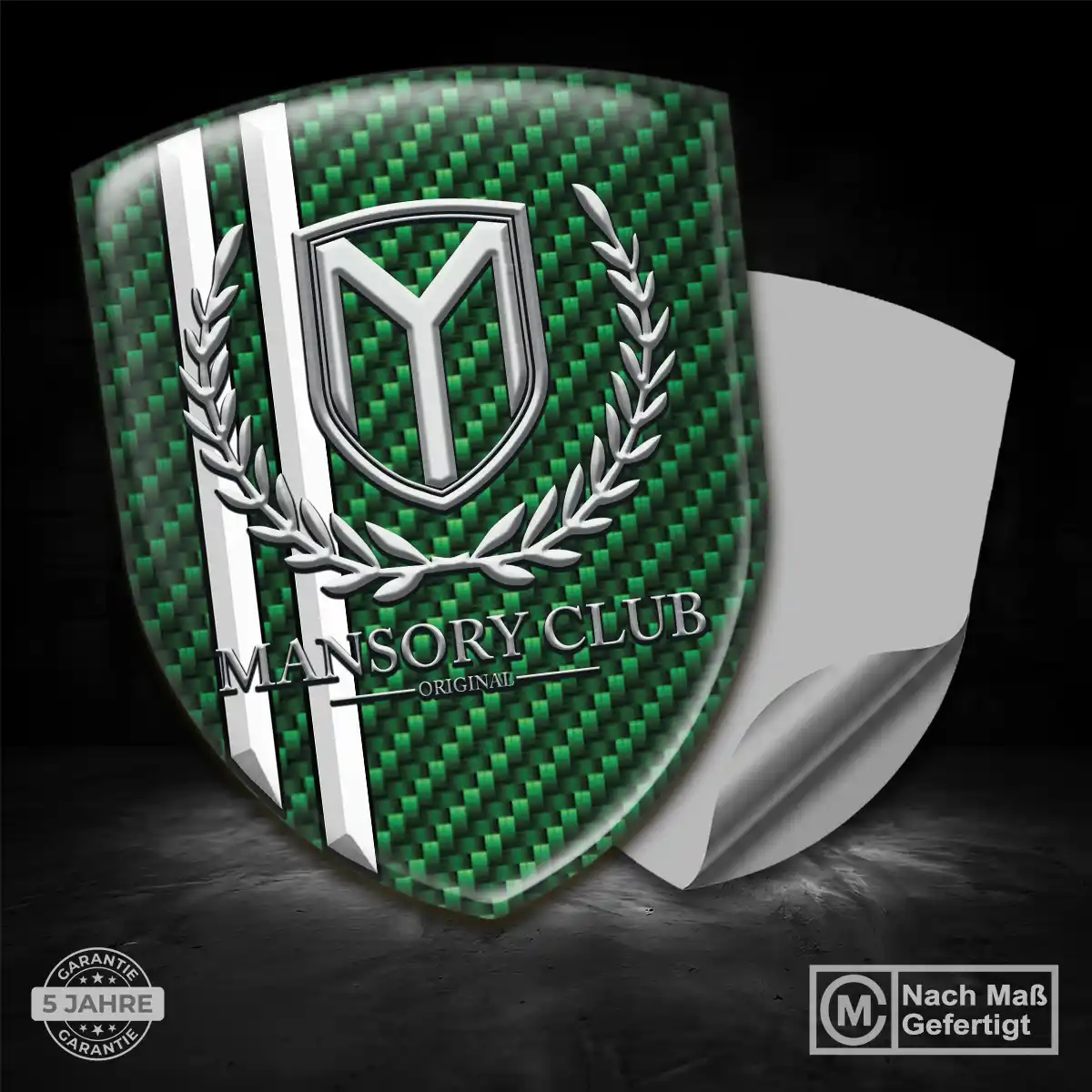 Mansory Aufkleber Wappen Auto Markenedition