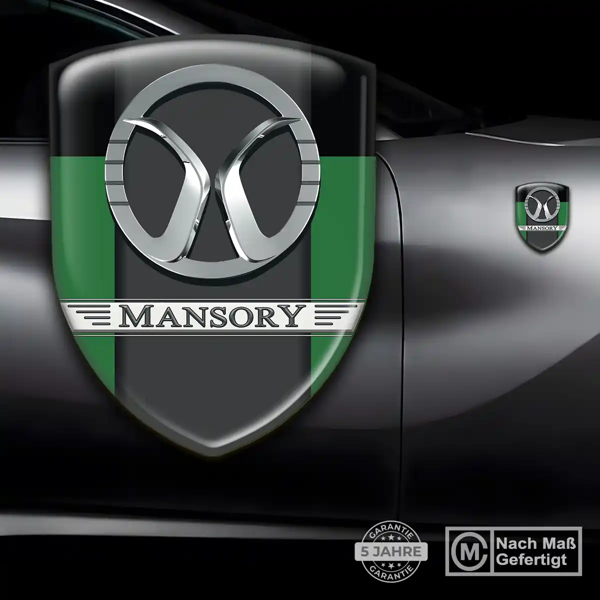 Mansory Aufkleber Wappen Auto Premium-Edition