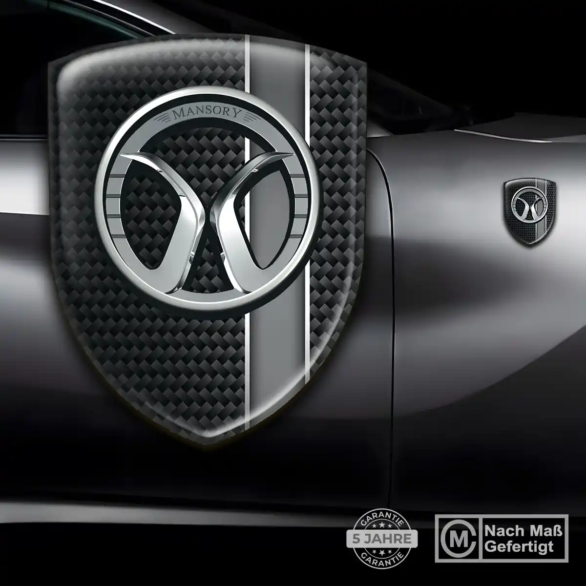 Mansory Aufkleber Wappen Auto Stilvolles Design