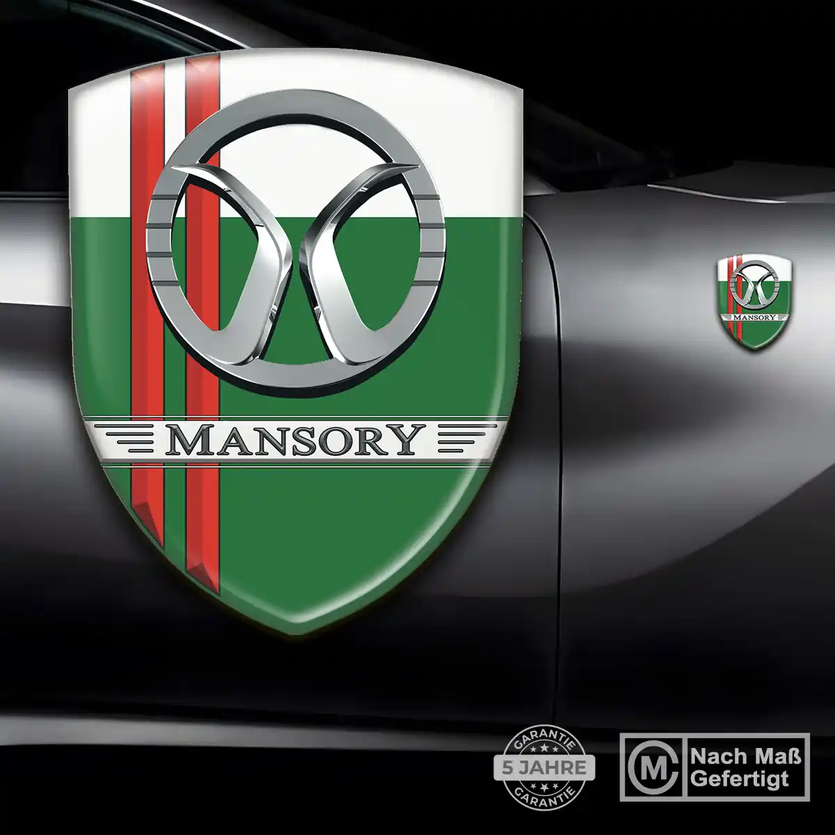 Mansory Aufkleber Wappen Edles Design