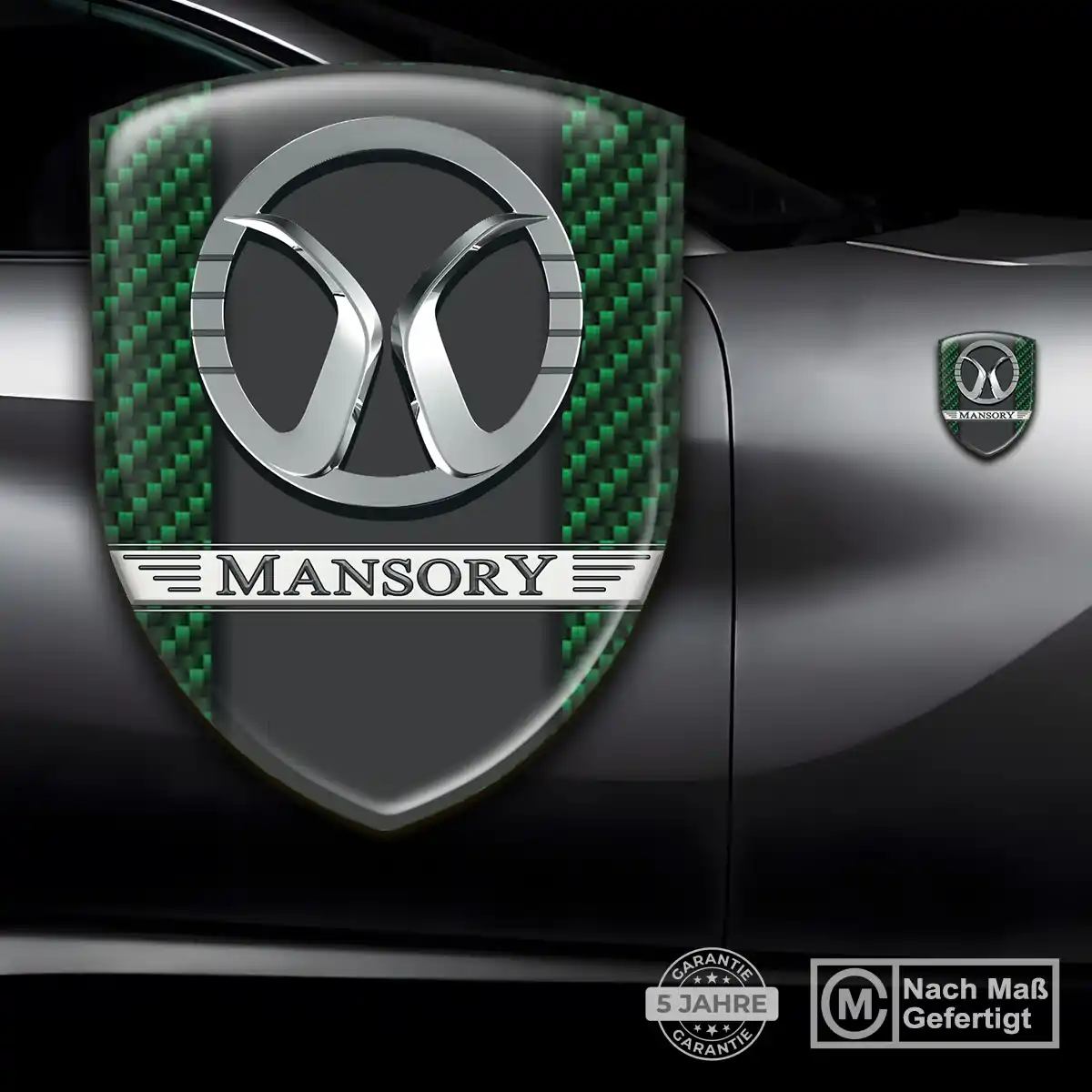 Mansory Aufkleber Wappen Elegantes Design