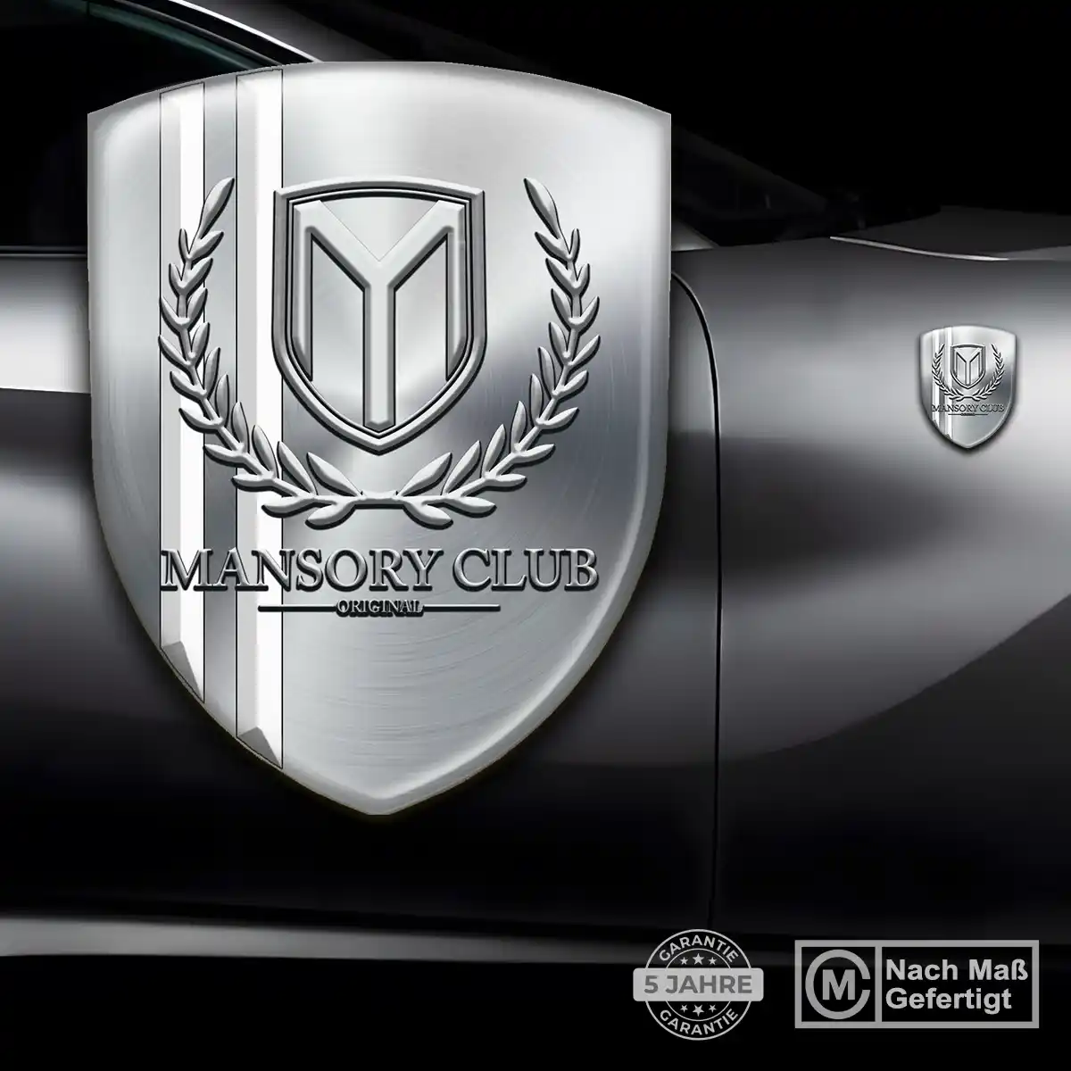 Mansory Aufkleber Wappen Emblem Auto Exterieurdesign