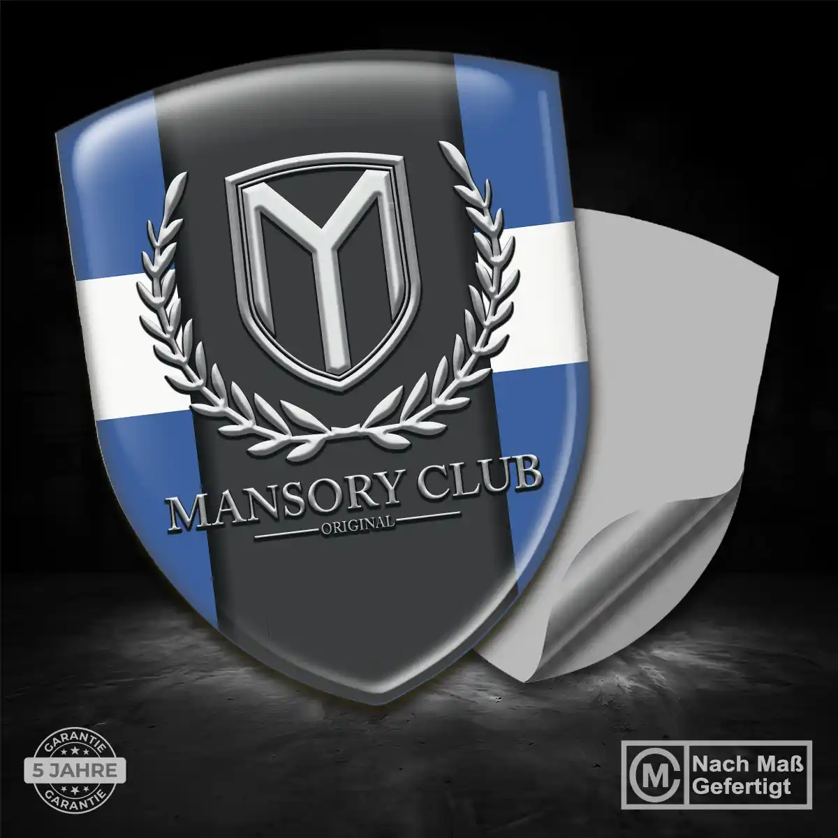 Mansory Aufkleber Wappen Emblem Auto Premium-Edition