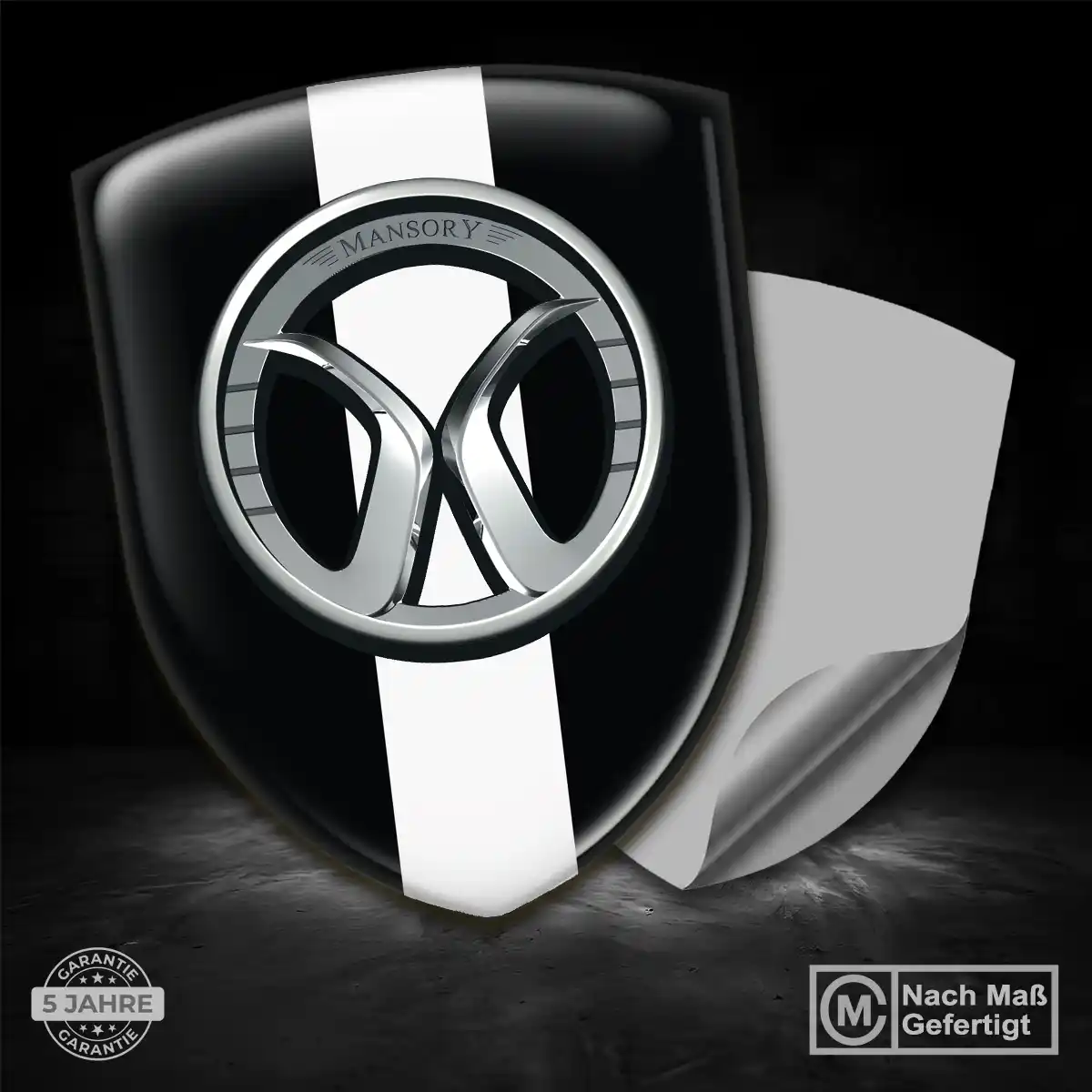 Mansory Aufkleber Wappen Emblem Auto Tuningfahrzeug