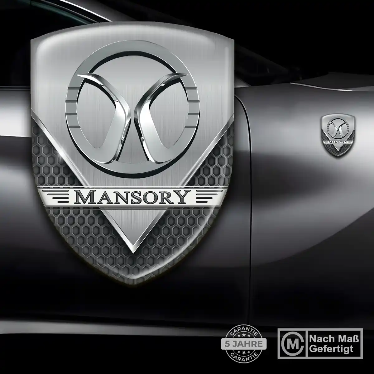 Mansory Aufkleber Wappen Emblem Limitierte Auflage