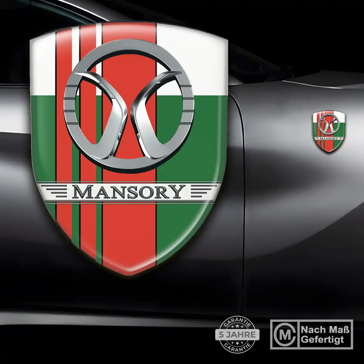 Mansory Aufkleber Wappen Hohe Qualität