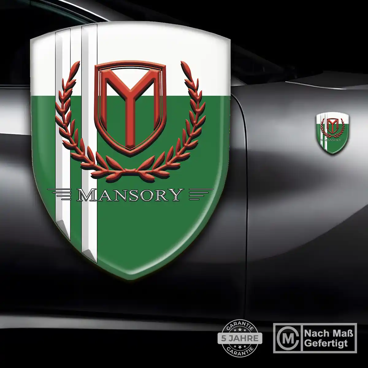 Mansory Aufkleber Wappen Limitierte Auflage