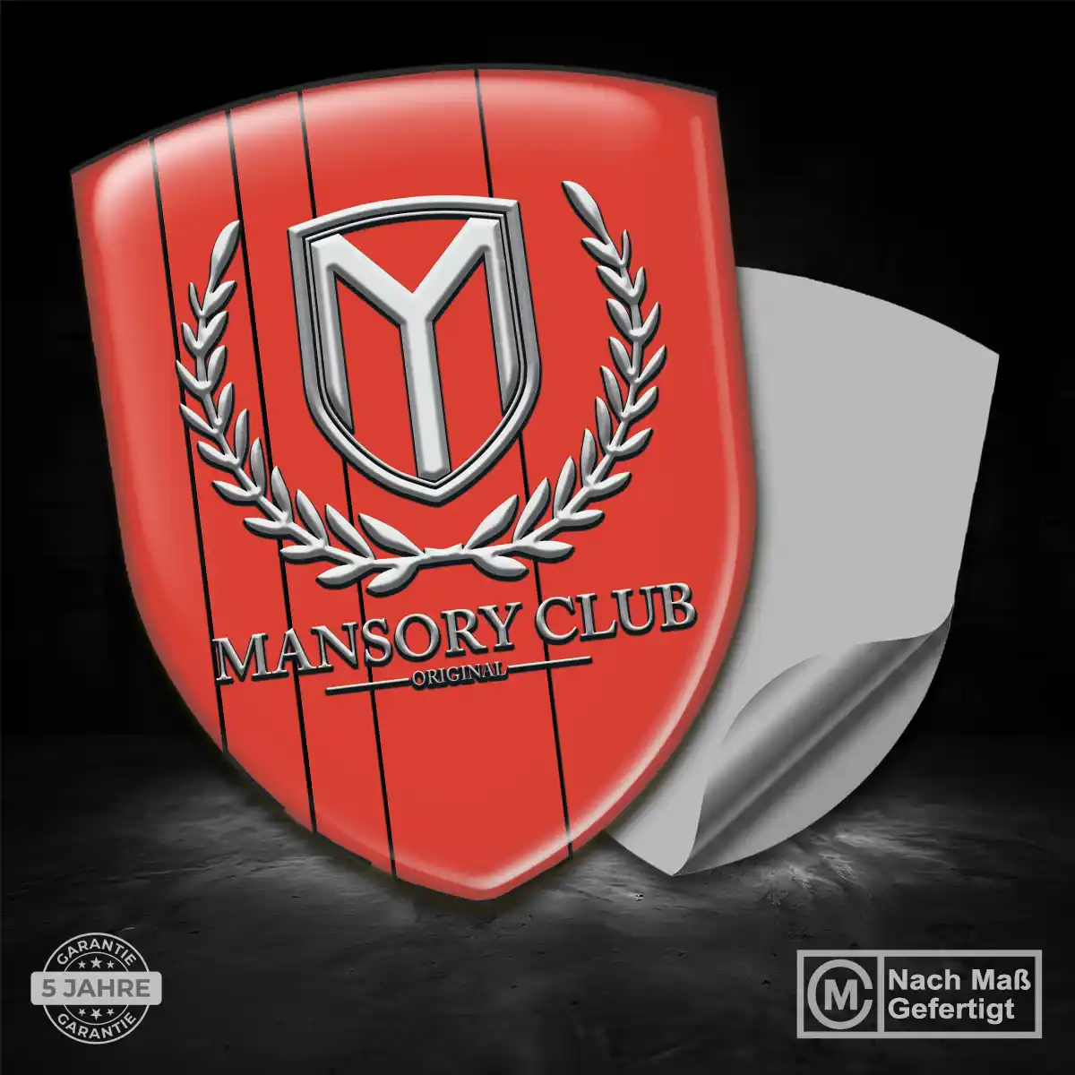 Mansory Aufkleber Wappen Luxus-Edition