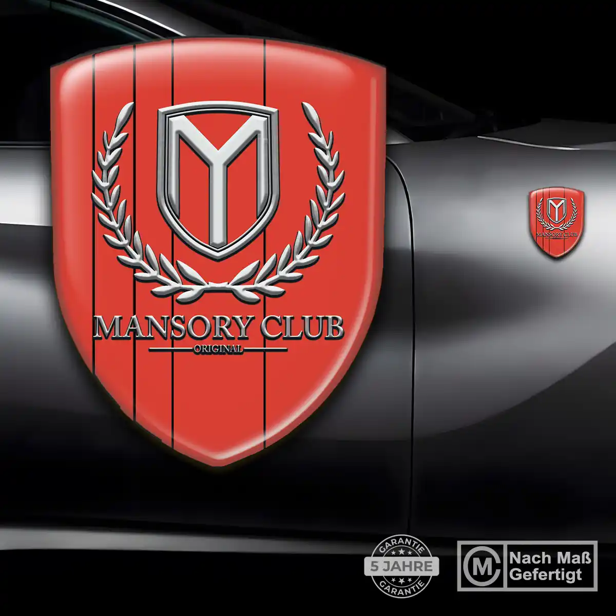 Mansory Aufkleber Wappen Luxus-Edition