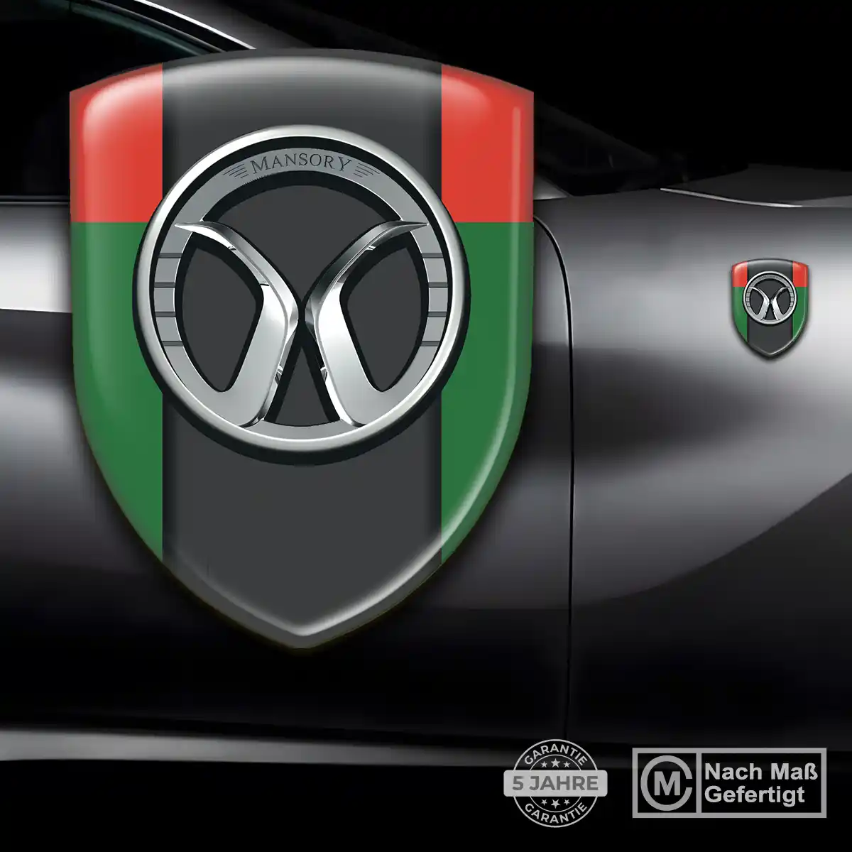 Mansory Emblem Aufkleber Auto Edles Design
