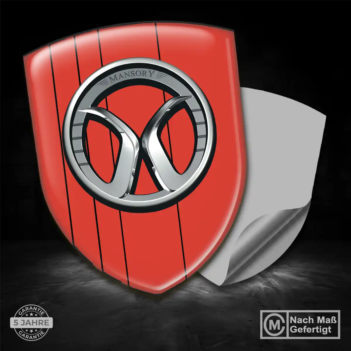 Mansory Emblem Aufkleber Auto Elegantes Design