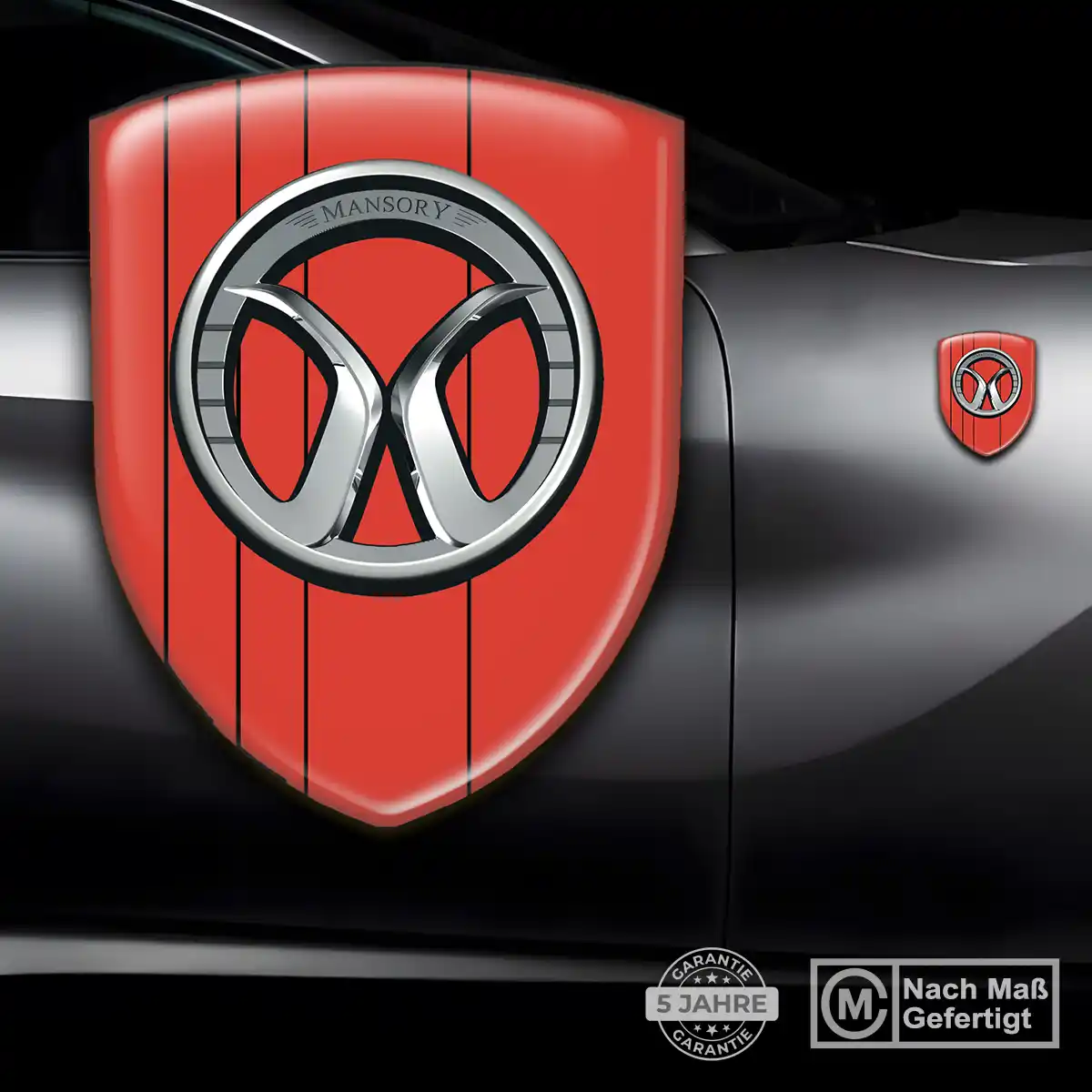 Mansory Emblem Aufkleber Auto Elegantes Design