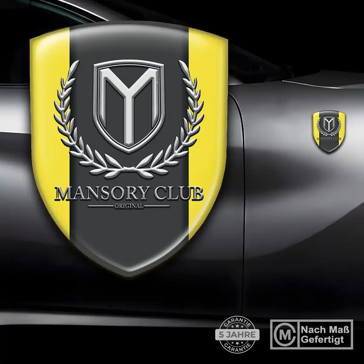 Mansory Emblem Aufkleber Auto Interieurdesign