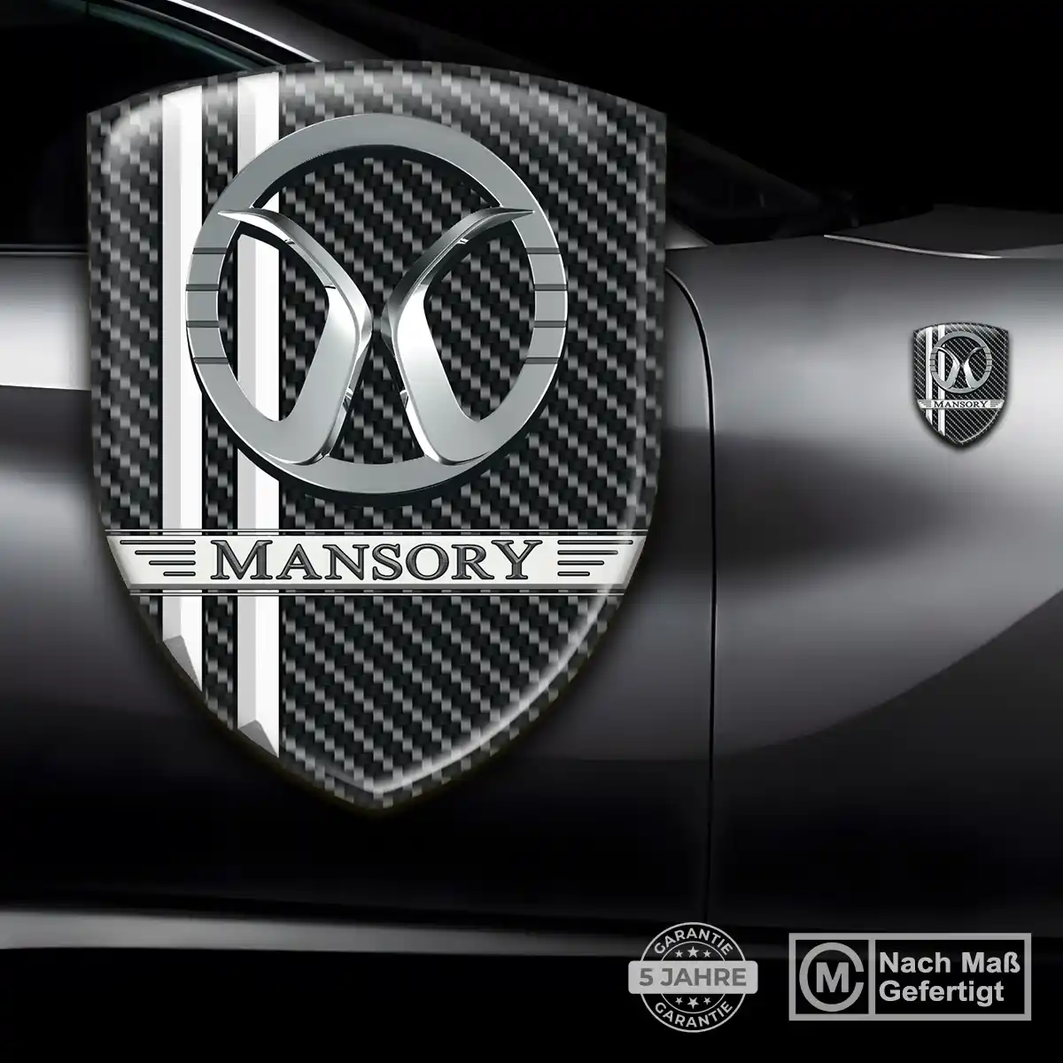 Mansory Emblem Aufkleber Auto Luxus-Edition