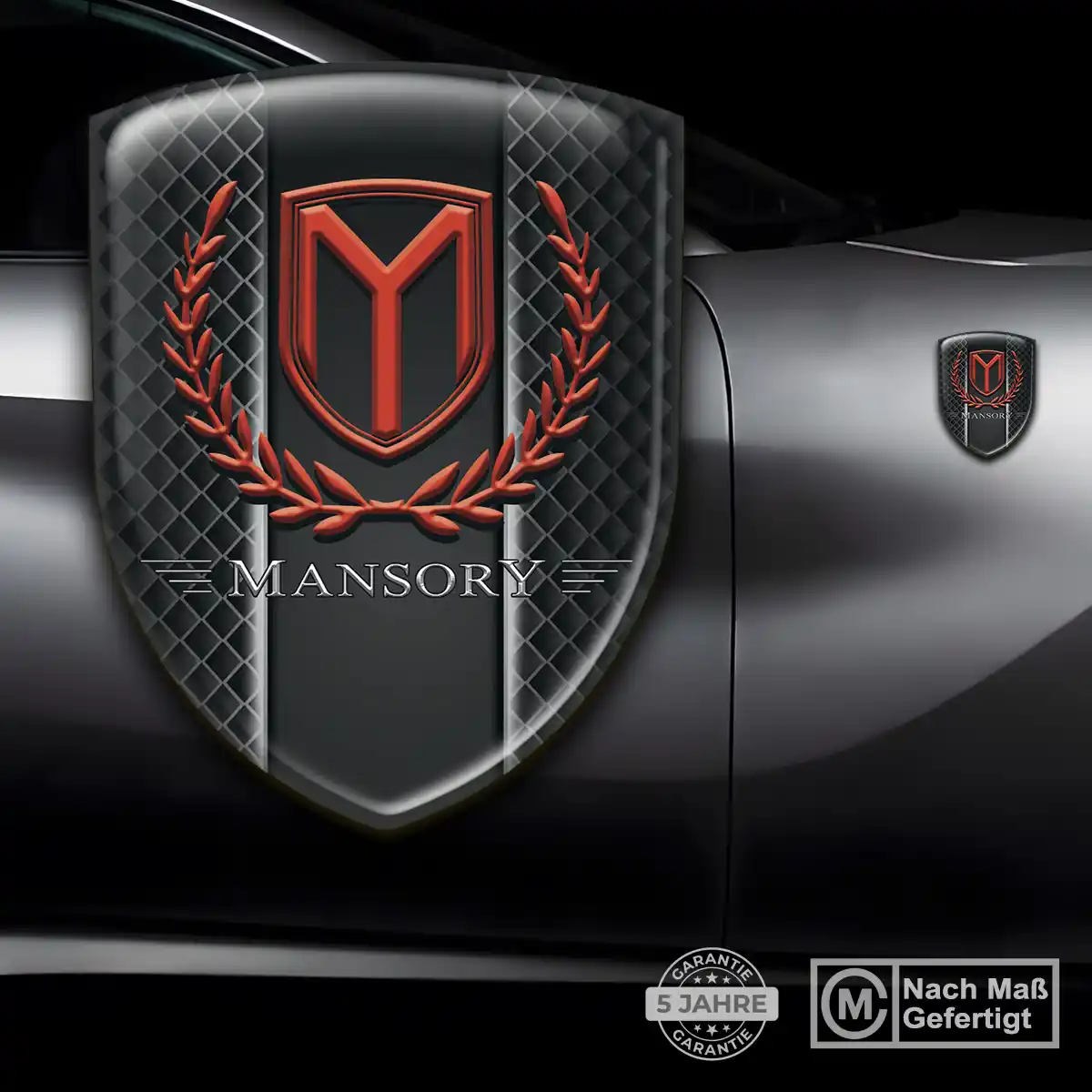 Mansory Emblem Aufkleber Auto Premium-Edition