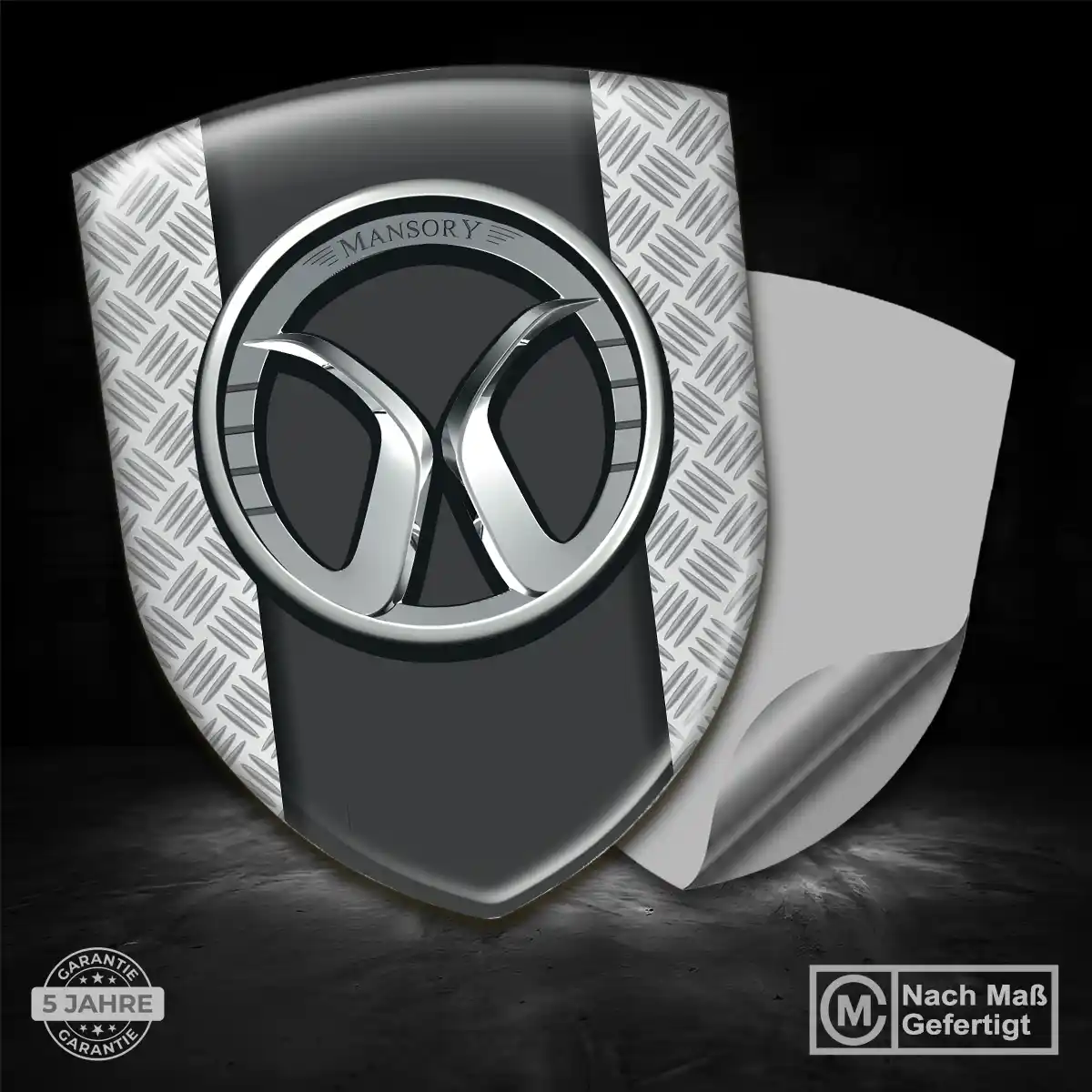 Mansory Emblem Aufkleber Auto Premiumqualität