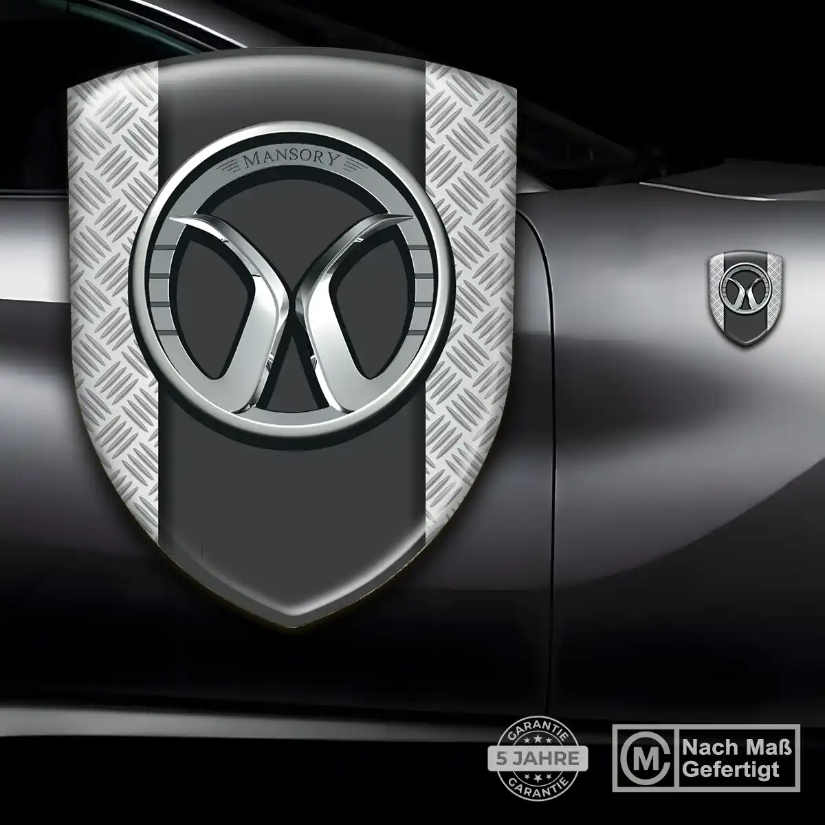 Mansory Emblem Aufkleber Auto Premiumqualität