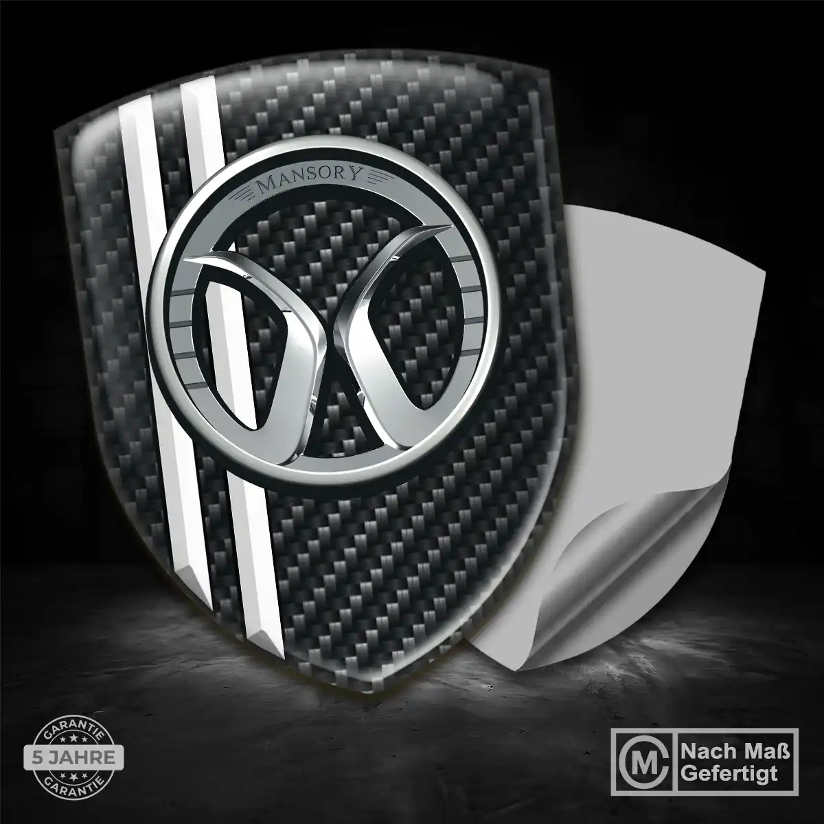 Mansory Emblem Aufkleber Auto Stilvolles Design