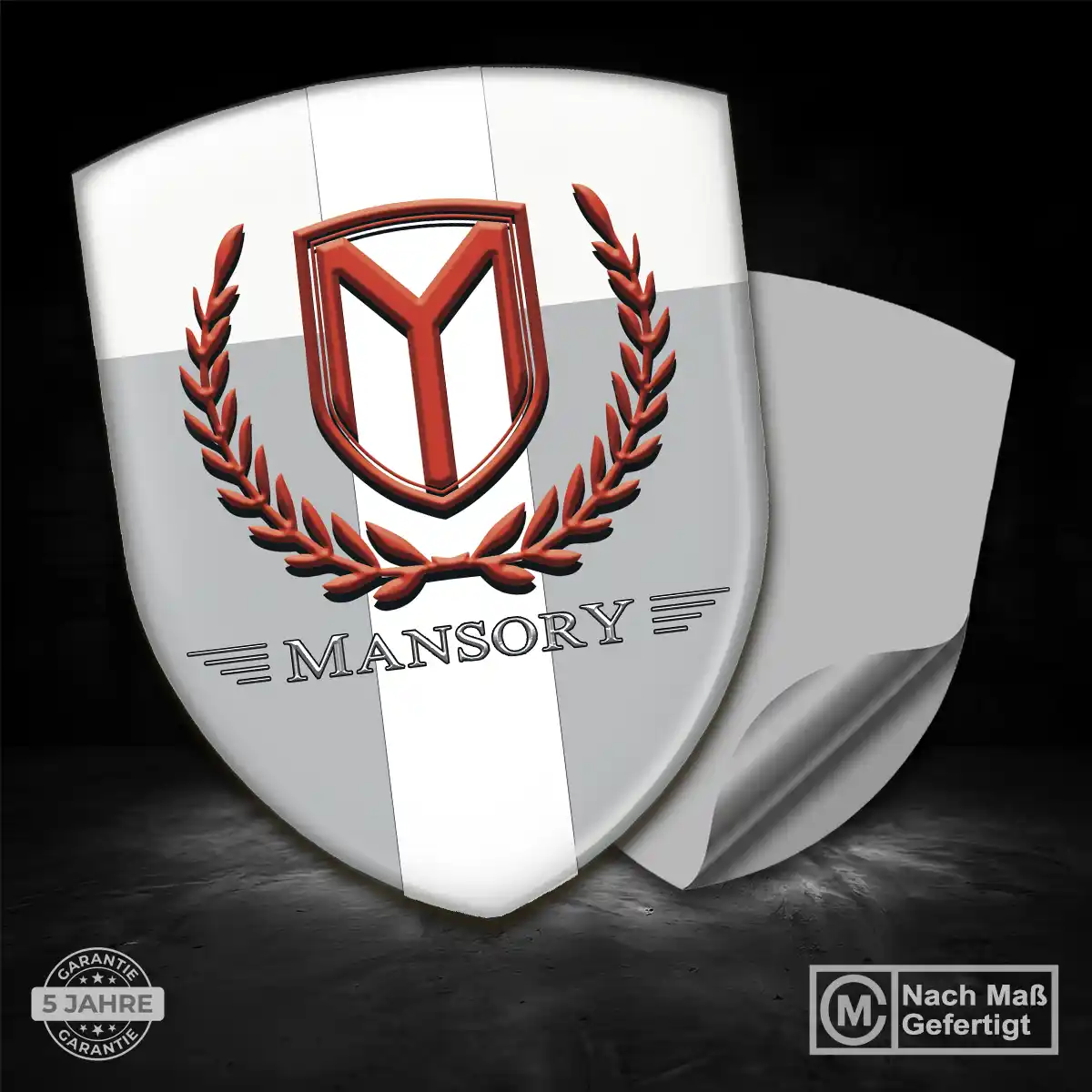 Mansory Emblem Aufkleber Auto Tuningfahrzeug