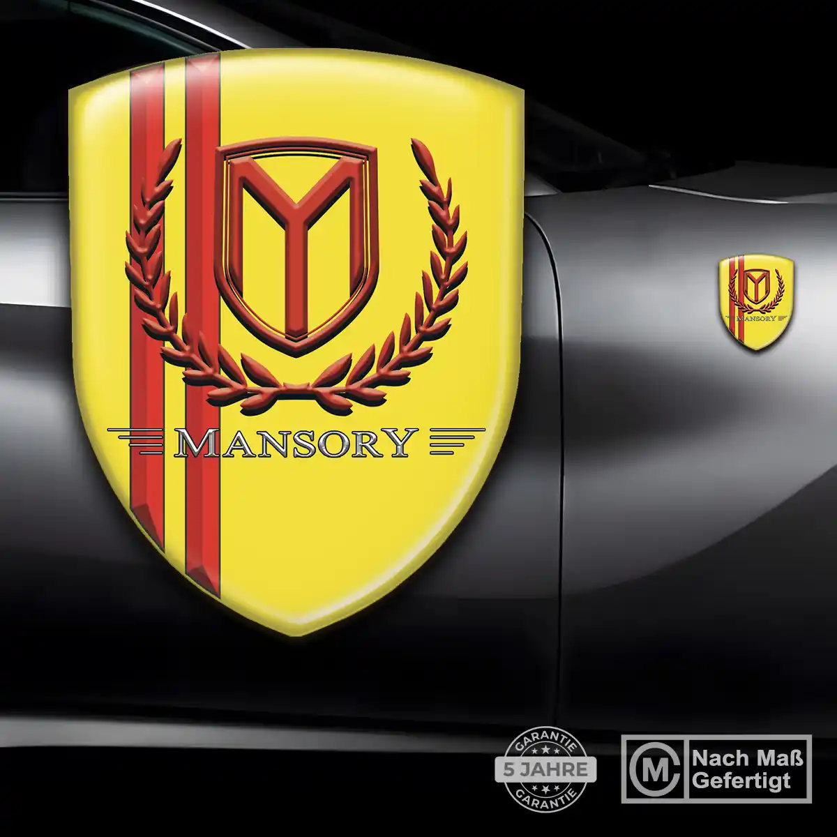 Mansory Emblem Aufkleber Edles Design