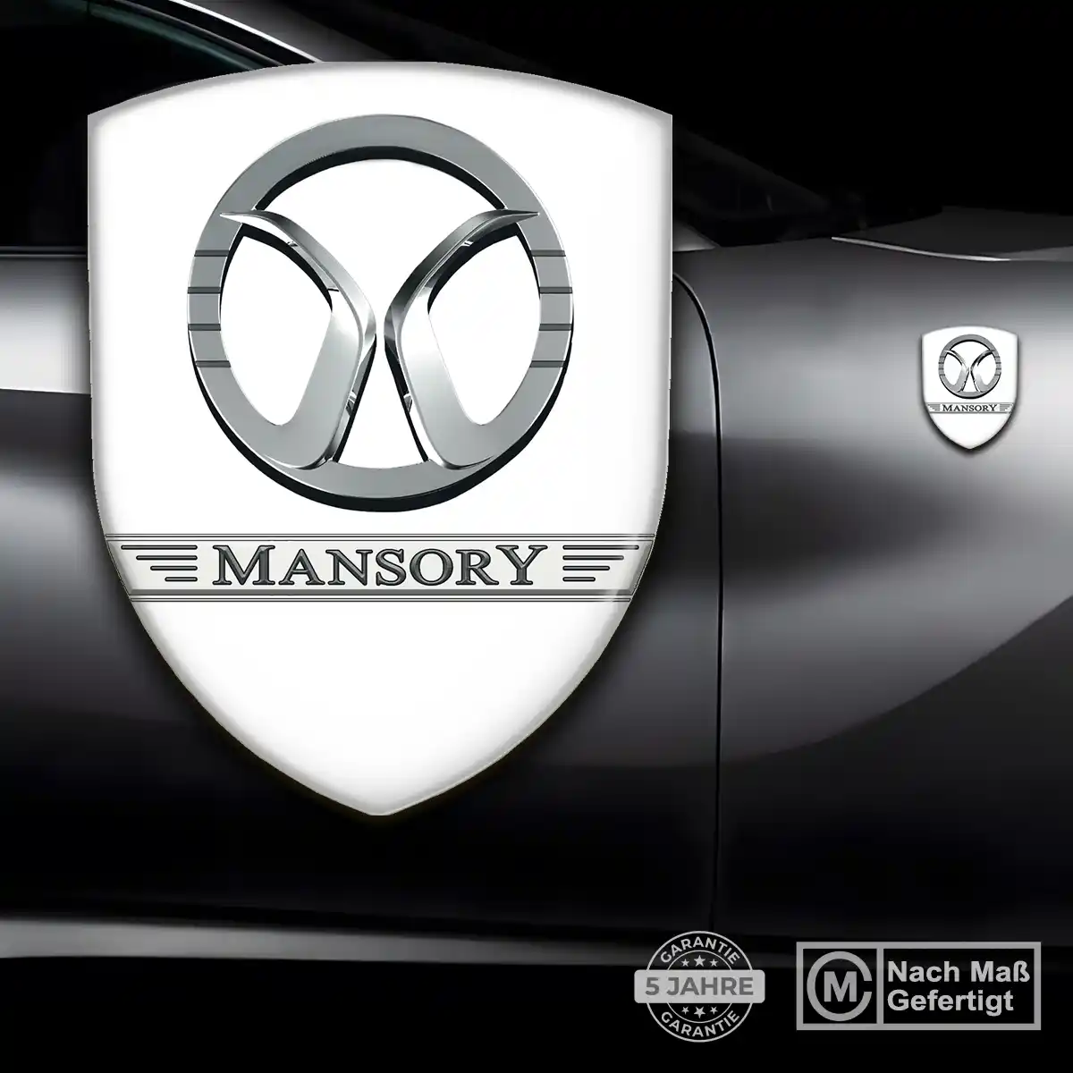 Mansory Emblem Aufkleber Elegantes Design