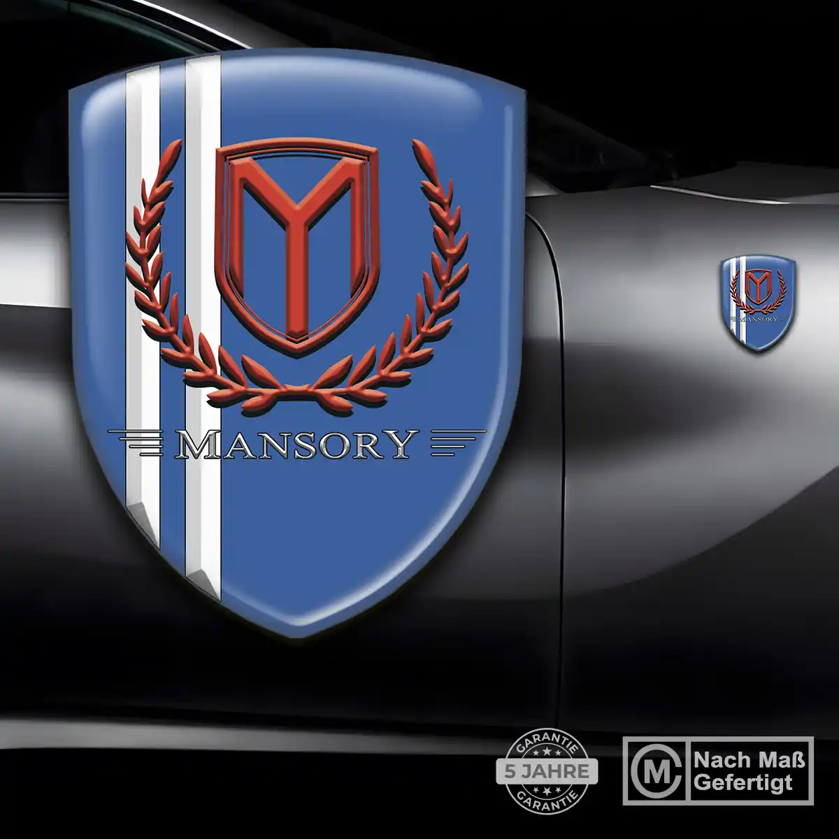 Mansory Emblem Aufkleber Exterieurdesign